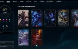 VENDO CONTA DE LOL!!