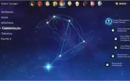 AR 43- 5 char 5⭐ Diluc/Albedo/Jean/Childe/Zhongli e todos 4⭐