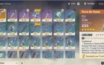 AR 23 HuTao + Arco de Amos + 3331 gemas