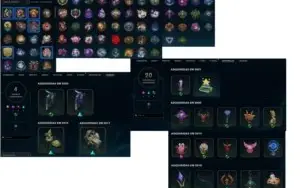 V> Conta de Lol/TFT com mais de 100 Skins e Campeões