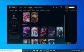 Conta lol platina 4
