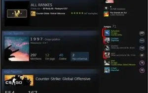 Conta Steam lvl57,CSGO,MK10,AMIGOS YOUTUBERS,SEM VAC,SEM BAN