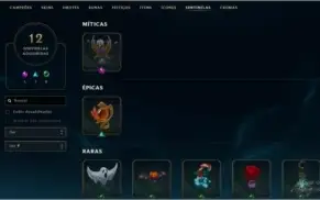 Conta de lol + 131 skins + troca de nome
