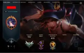 Conta de lol + 131 skins + troca de nome