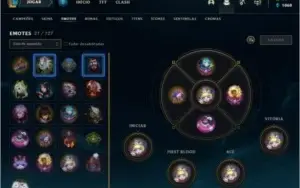 Conta League of Legends / Platina 1 Decay do Mestre