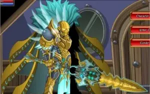 Conta AQW - 9 ANOS - GRIMLORD BLADE+CLOAK-