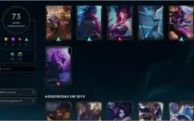 CONTA LOL PLATINA