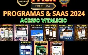 Pack Programas & Saas 2024 - Acesso Vitalicio