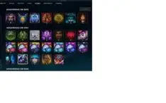 Conta League of Legends Platina III - 170 skins