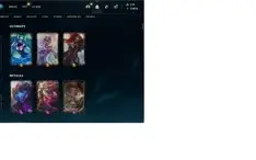 Conta League of Legends Platina III - 170 skins