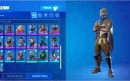 Conta de fortnite season 1
