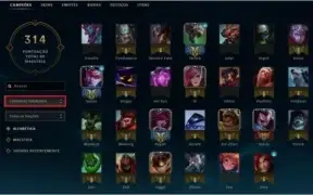Conta LoL, Skins, Campeões, Plat 3, 200 + skins