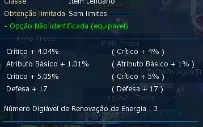 Conta com Susanoomon Shin 6/6 134.44% e outros - LADMO OMEGA