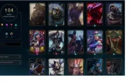 CONTA LOL MESTRE TODOS OS CHAMPIONS 100 SKINS