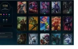 CONTA LOL MESTRE TODOS OS CHAMPIONS 100 SKINS