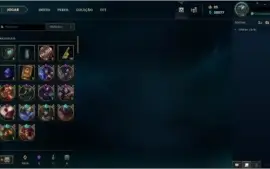 Conta Diamante 4, todos os champs e 40 skins!