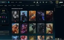 Level 291 - Gold IV - 84 Skins - 147 champ