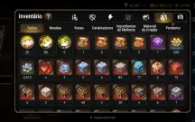 Conta de epic seven com 10 ML+ 27 k de gemas+ 1000 folhas