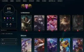 Conta Lol Lvl 132 49 Skins Unranked Handlevel Upada A Mão