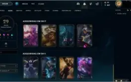 Conta League of legends com pax sivir