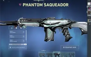 conta de valorant com varias skins