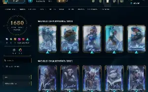 Conta Lol Diamante 3 Full Skins Full Bordas (Não É Conta Rio