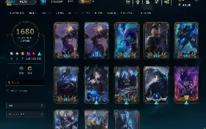 Conta Lol Diamante 3 Full Skins Full Bordas (Não É Conta Rio