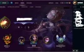 Conta LOL Diamante