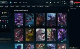 Conta Platina II com 199 skins