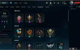 Conta Platina II com 199 skins