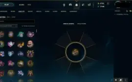 conta de lol desde 2014 - 902 skins mmr mestre