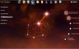 Conta com Venti com constelação + 3 armas 5 estrelas.
