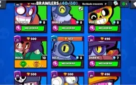 Vendo conta brawl stars barata.