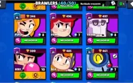 Vendo conta brawl stars barata.