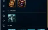 Conta lol platina
