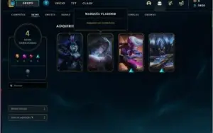 Conta lol platina