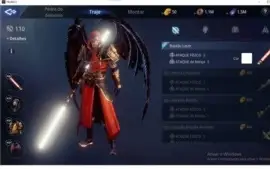 Conta de mir4 lanceiro lvl 68 , 73k power
