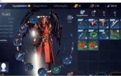 Conta de mir4 lanceiro lvl 68 , 73k power
