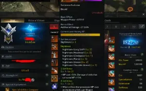 Main Sorceress 1527.50 / 2 Cerberus e set platinium