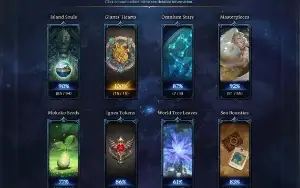Main Sorceress 1527.50 / 2 Cerberus e set platinium