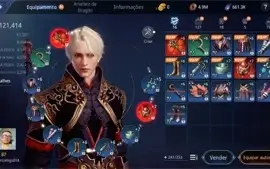 Conta Mir4 Dupla Classe (Lanceiro/Mago) lvl 87 121k PP