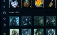 [PRÉ VENDA] SMURF COM 2.2K EMBLEMAS DO PASSE + LUX ULTIMATE