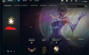 [PRÉ VENDA] SMURF COM 2.2K EMBLEMAS DO PASSE + LUX ULTIMATE