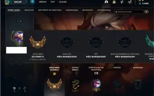 Conta ouro 2 com 25 Champs 3 Skins + 4 Fragmentos