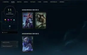 Conta Lol com Elise Vitoriosa+ Morgana Vitoriosa+ Sivir Vito