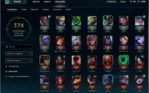 Conta Lol - Prata 3 com 41 Skins e 81 Campeões!