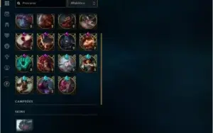 Conta Lol - Prata 3 com 41 Skins e 81 Campeões!