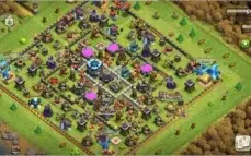 Conta clash of clans cv 13 xp 157