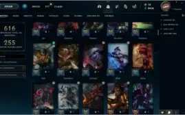 CONTA LEAGUE OF LEGENDS