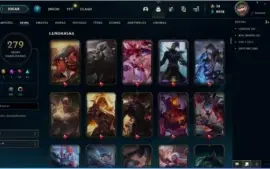 CONTA LEAGUE OF LEGENDS